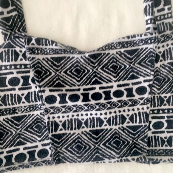 Black & White Cut Out Cami - Picture 10 of 11